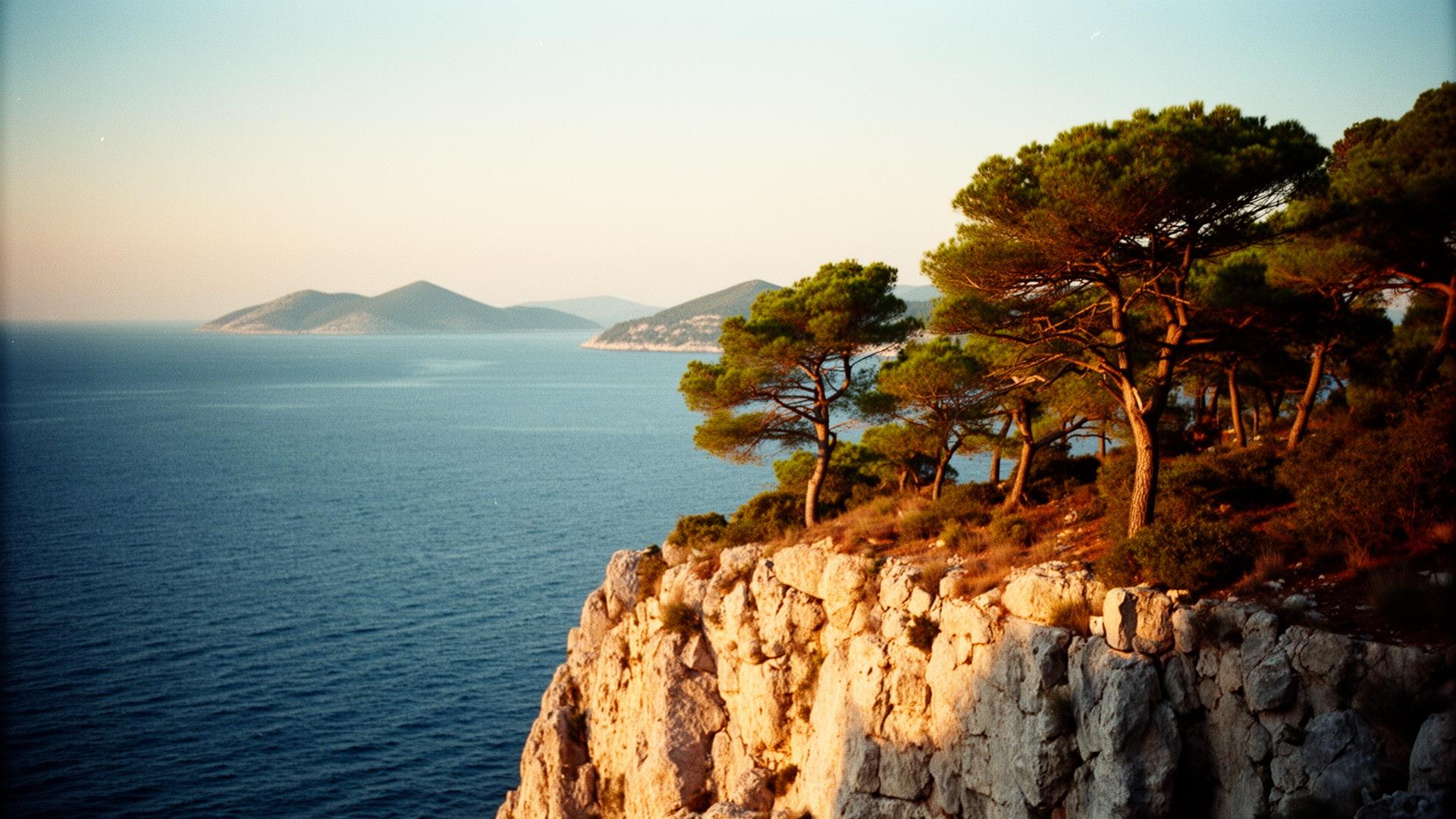 Wind from the sea, roots in stone.